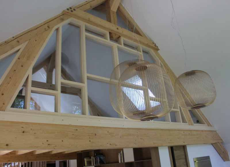 Verrière bois